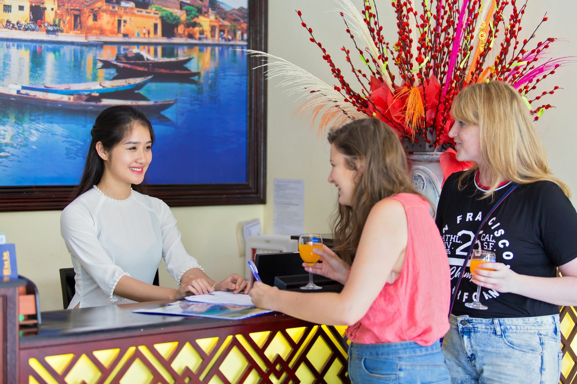 Hoi An Rose Garden Hotel Экстерьер фото